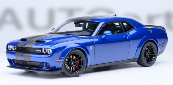 71763 Dodge Challenger SRT Jailbreak 2022 (Indigo Blue) 1:18